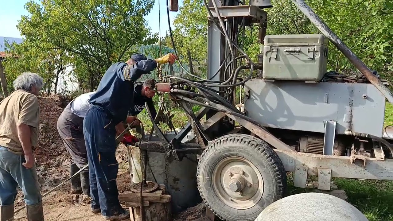 Busenje bunara -Kopanje bunara 