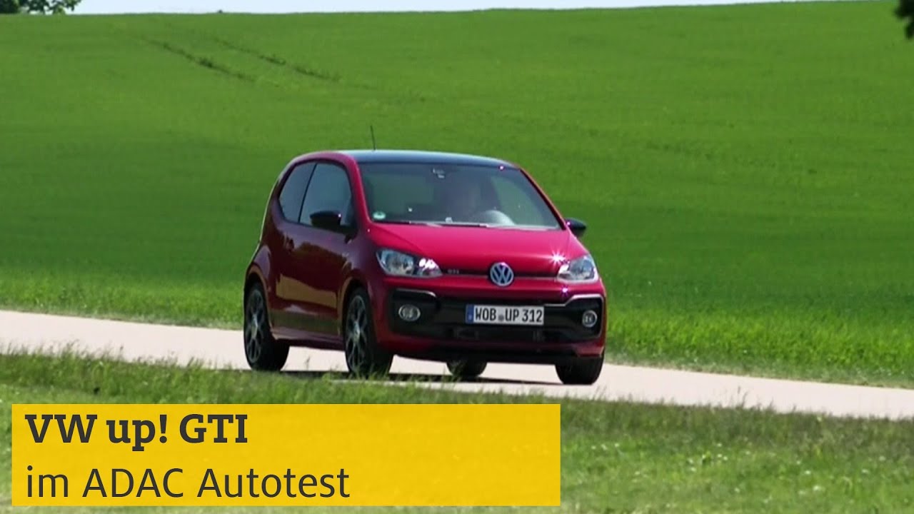 Youtuber Adac Adac Autotest Vw Up Gti I Adac 18 Ausfahrt Tv