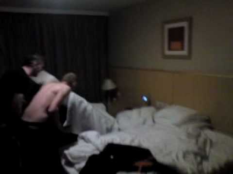 Funny video bed flip Lee Horrigan part 1