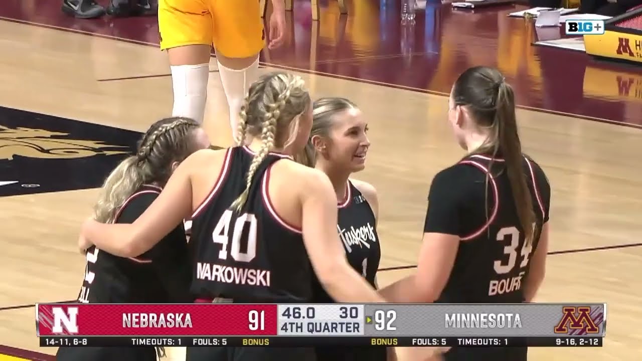 On This Day in 2023: Minnesota & Nebraska Both Go Over 90 Points in a Close Finish