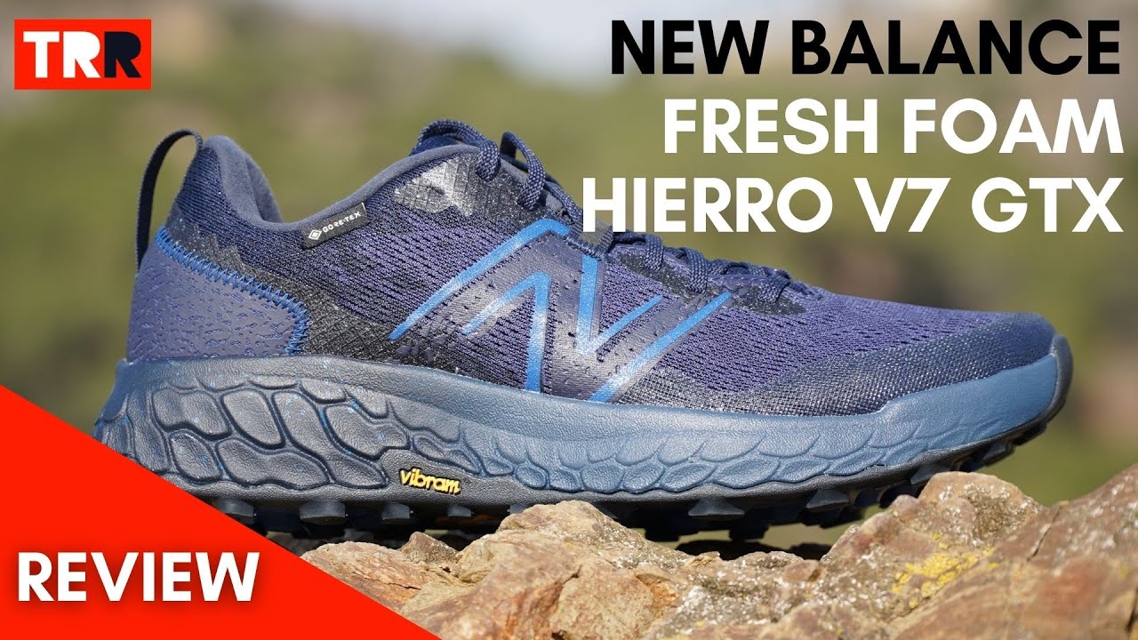 Zapatillas Trail Running Hombre New Balance Fresh Foam Hierro v7 Gore-Tex  Azul