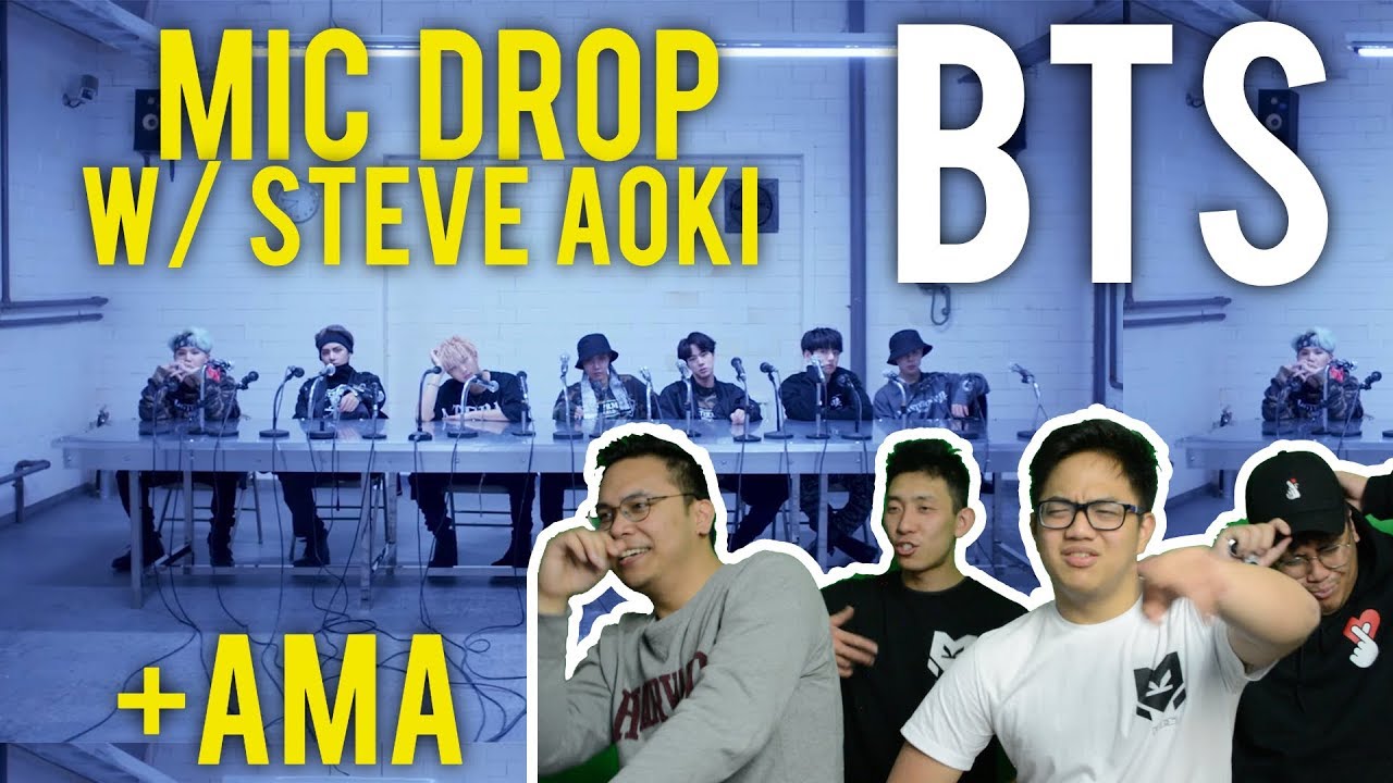 BTS and STEVE AOKI 