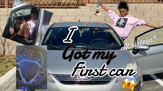 Buying my first car @16|Vlog| TTBABY