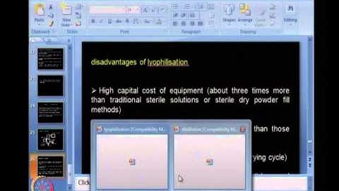 Mod-01 Lec-37 Drying and Distillation