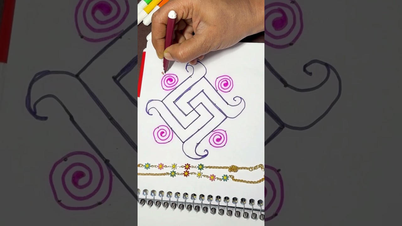 #6-6 dots #kolam #rangoli #everydayart  #artwork #art #dotart