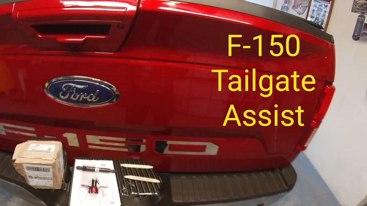 F-150 Tailgate assist install - YouTube