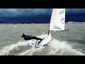 Rs aero  windy sailing