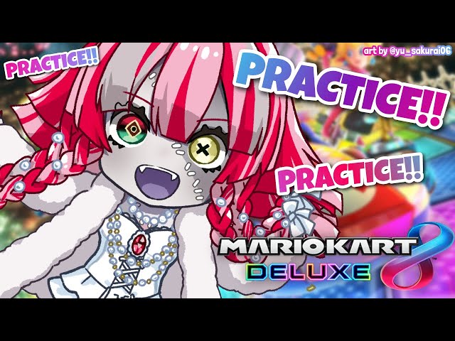 【MARIO KART 8DX】PRACTICE MAKES PERFECT!!【Hololive Indonesia 2nd Gen】のサムネイル