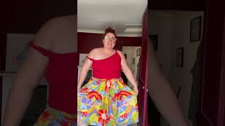 I Feel This Skirt Has Big Beatles Energy Skirt Made By Me, Pattern- Schultz Apparel Blogger