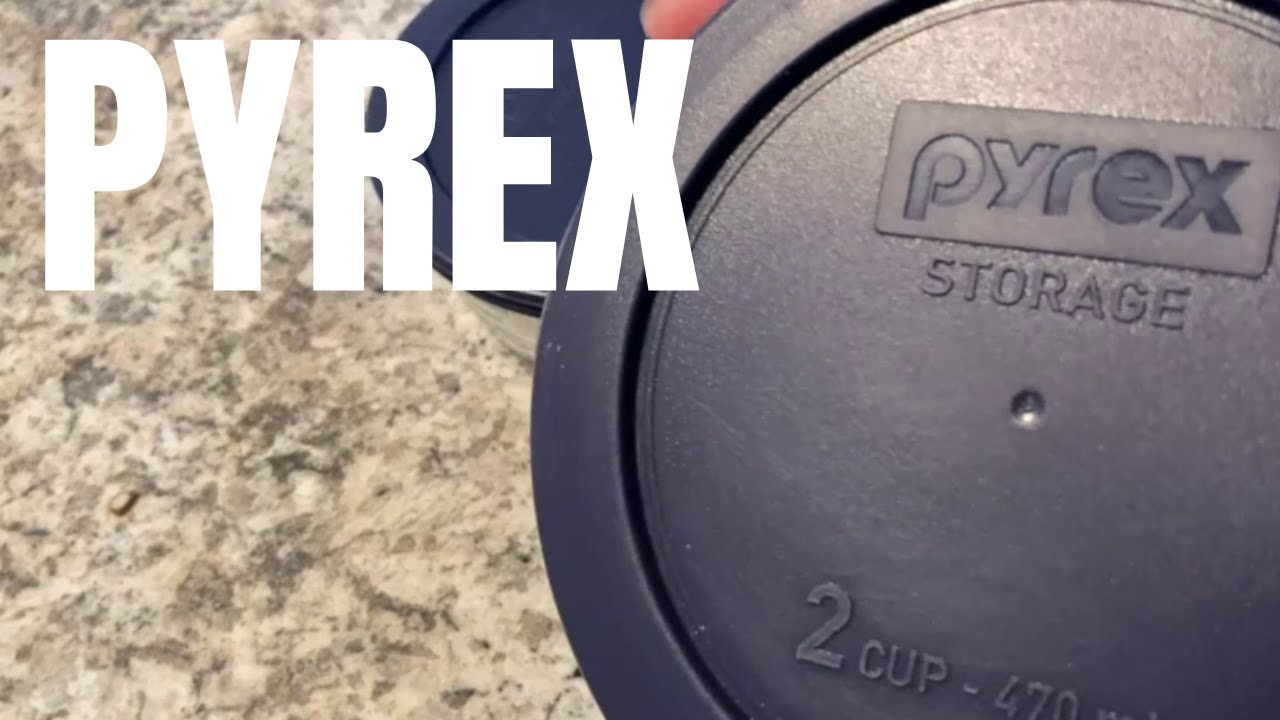 Pyrex 2 Cup Containers