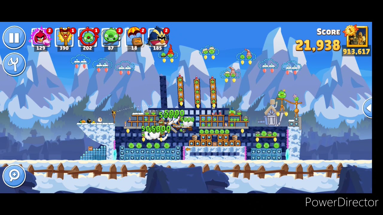 Angry Birds Friend Bonus Level 9 week 1012 Three Stars No PowerUp 06 Dec 2021