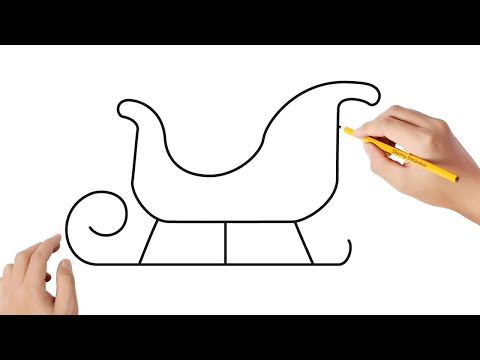 Vídeo: Como Desenhar Um Trenó