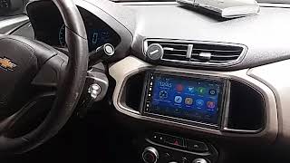 Central Multimídia Orbe X Android 7.0 P/ GM Prisma