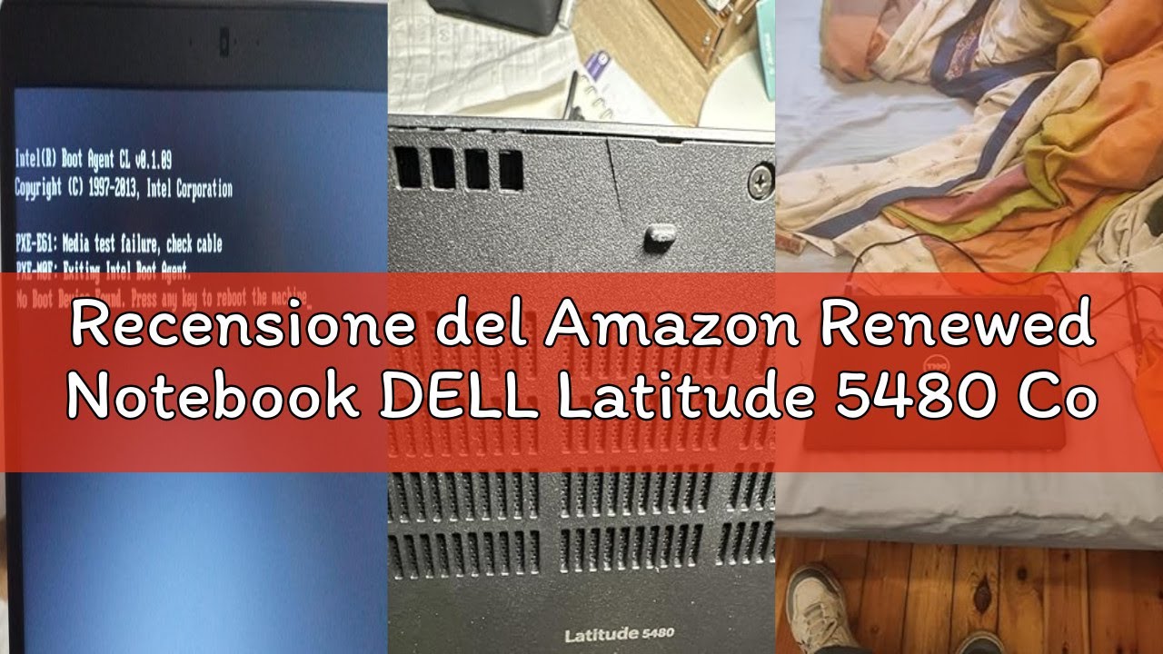 Recensione del Amazon Renewed Notebook DELL Latitude 5480 Core i5 | Windows 11 Pro Display 14” HD |