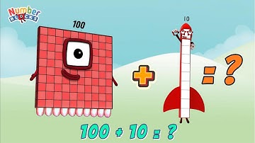 NUMBERBLOCKS WILLEKEURIGE GETALLEN OPTELLEN MET 10 | GROTE GETALLEN OPTELLEN | LEREN TELLEN | @Co...