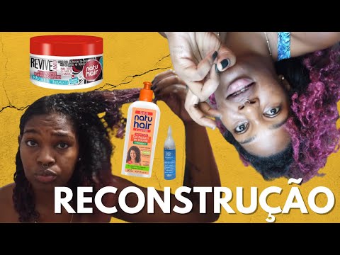 RECONSTRUÍ MEUS CACHOS DANIFICADOS