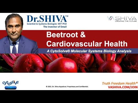 Dr.shiva®: Beetroot On Heart Health @cytosolve® Systems Analysis (3/21)