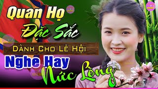 Mở To Hết Cỡ LK Quan Họ 2026 Dành Cho Lễ Hội Toàn Bài Hay ➤Giọng Ca Quan Họ Mới Nghe Hay Nức Lòng #1