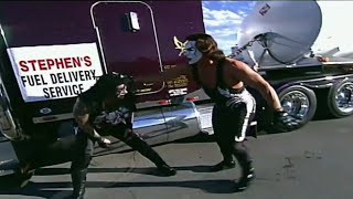 WCW Nitro Sting Attack Vampiro Saves Terry Funk