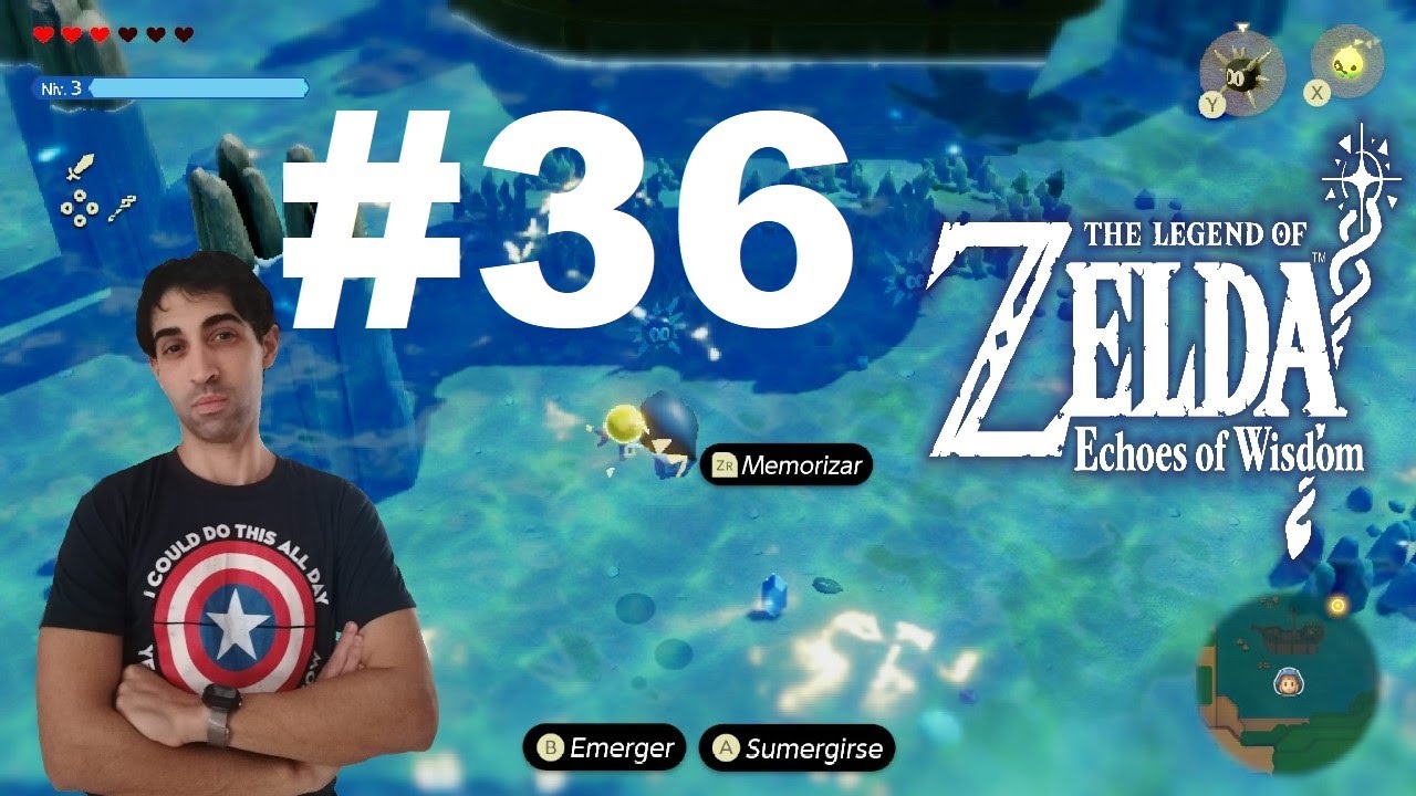 ¡THE LEGEND OF ZELDA: ECHOES OF WISDOM PARTE 36: COFRES, CUEVAS, RUPIAS, TIENDAS DE ZUMO! -4K-ANÍBAL