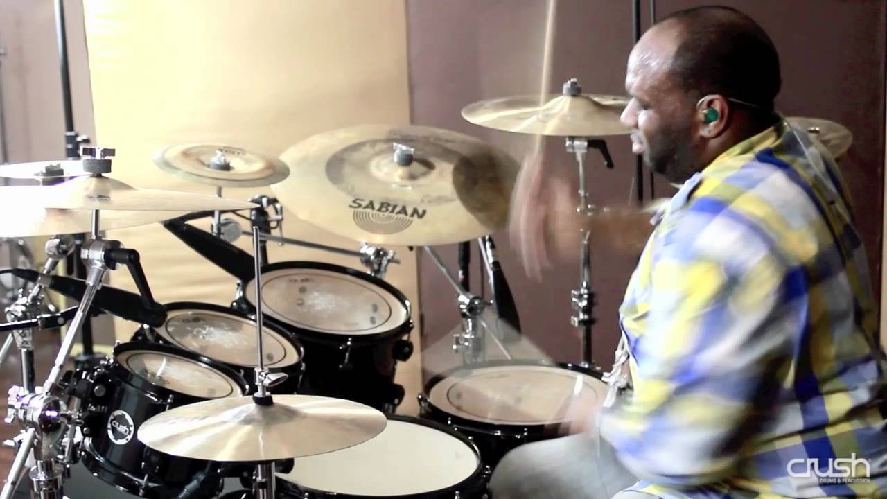 Crush Drums - Brent Easton solo feat. Chameleon Birch