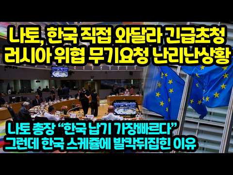 나토, 한국 직접 와달라 긴급초청 러시아 위협 무기요청 난리난상황 나토 <strong>총장</strong> “한국 납기 가장빠르다” 그런데 한국 스케쥴에 발칵뒤집힌 <strong>이유</strong>