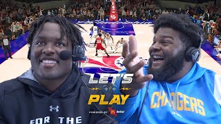 Johnson vs Salyer In NBA 2K  | LA Chargers