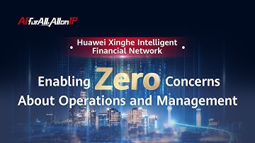 Financial Network Solution: Enabling Zero Concerns About Operations and Management