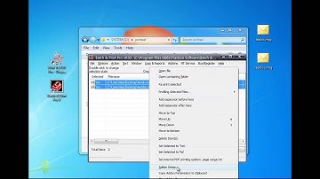 Batch Print MSG files with attachments to one main PDF file.