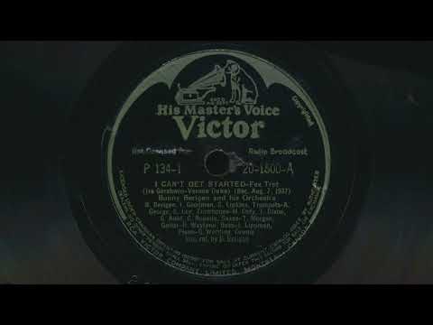 1937 BUNNY BERIGAN I Can't Get Started - 78 RPM Record