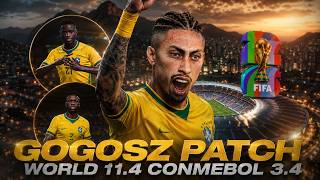 🚨ATUALIZADO! SAIU A NOVA VERSÃO DO GOGOSZ PATCH WORLD & CONMEBOL EXCLUSIVO PRA PC PES 2021!