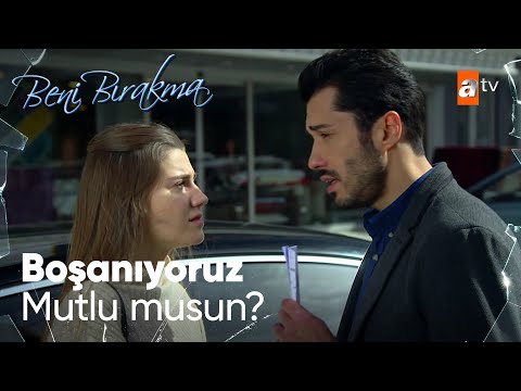 Tarık, Sıla'ya boşanacağını söylüyor - Beni Bırakma 68. Bölüm