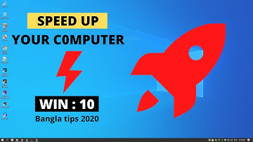 how to speed up your computer windows 10 || Bangla 2020 || mhs mentor bd