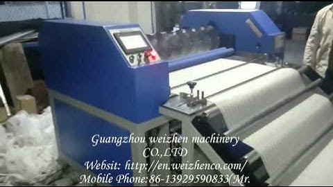 epe foam cutting and slitting machine