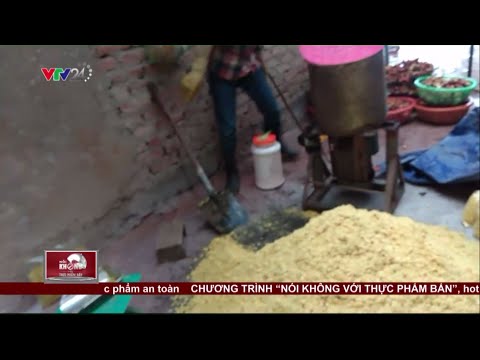 Video Bí ẩn đằng sau những túi riềng xay có màu vàng nhuộm... - youtube