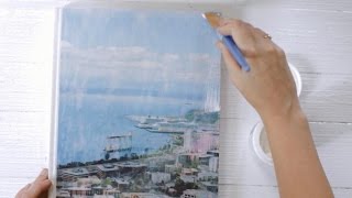 Fabric Photo Transfer Journals