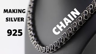 MAKING SILVER CHAIN 