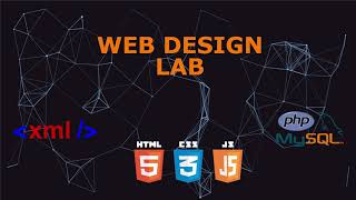 Web Design Lab - Computer Engineering - Week 12 Lecture Part 2