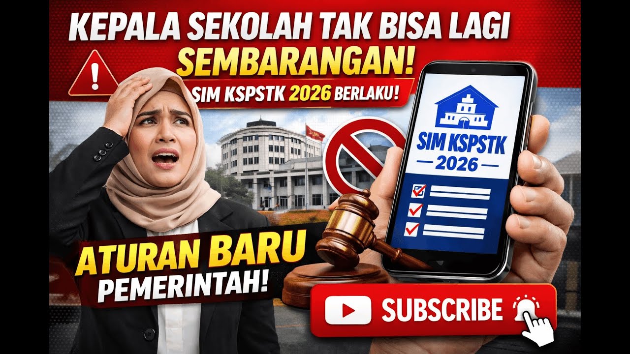 Kepala Sekolah Tak Bisa Lagi Diangkat Sembarangan! SIM KSPSTK Berlaku 2026