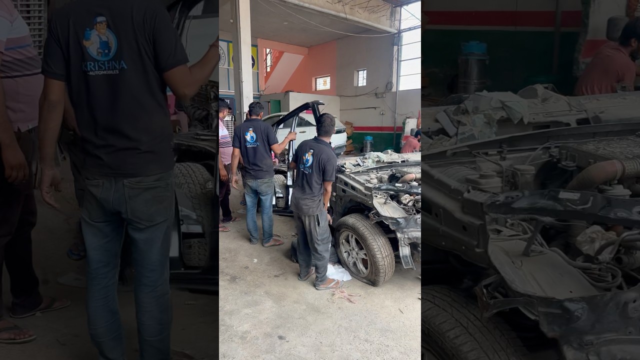 Scorpio S11 Major Accident Repair Work🚗 