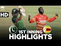 Pakistan vs Zimbabwe | 1st Inning Highlights | 1st ODI 2020 | PCB | MD2E