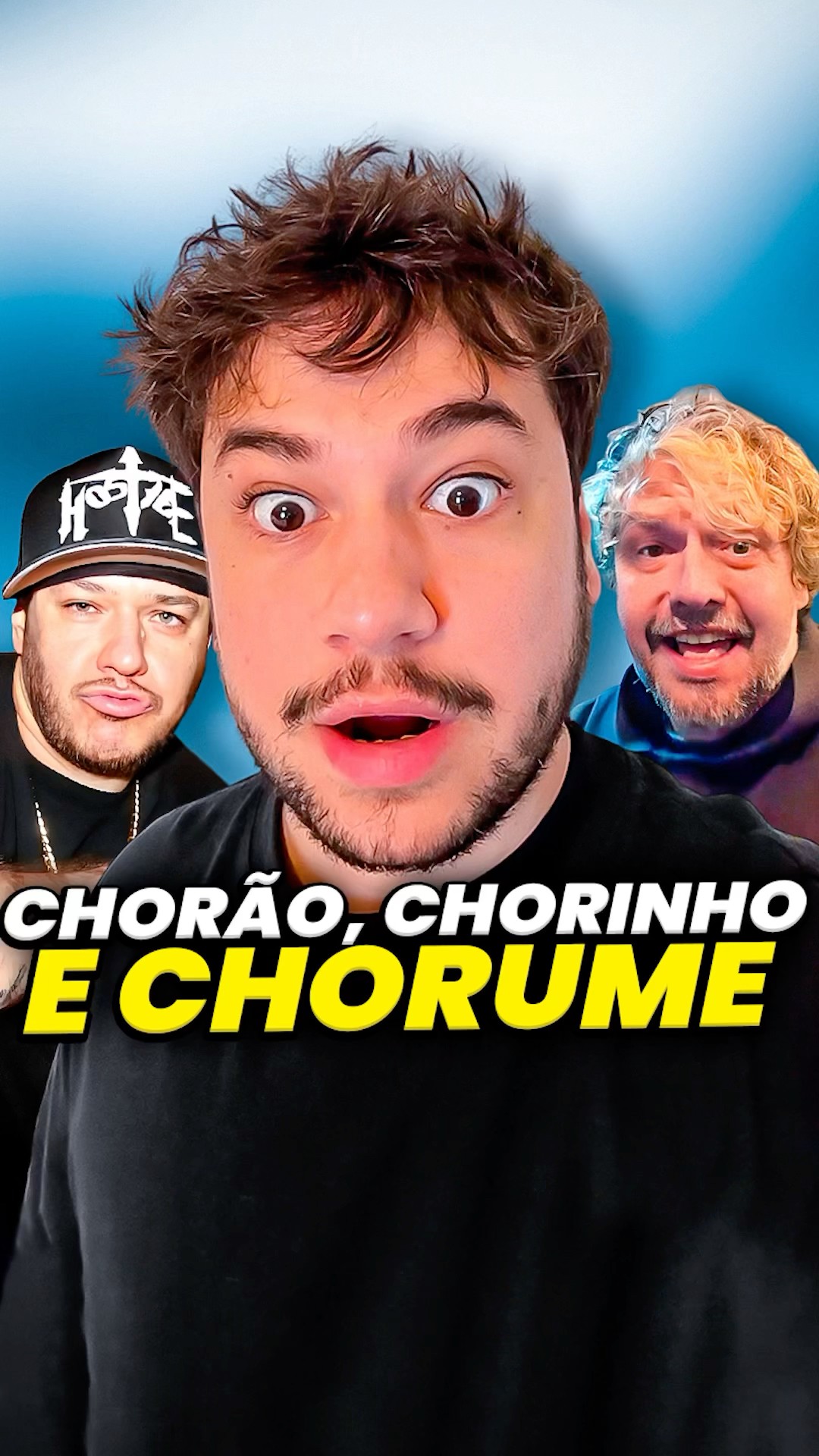 pelo menos eu sou o chorinho... #livedobrino #humor #MundinhoBrino