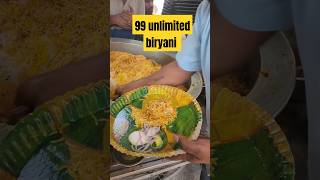 99 unlimited biryani Hyderabad thinitirugudhammawa biryani chickenbiryani ameerpet streetfood