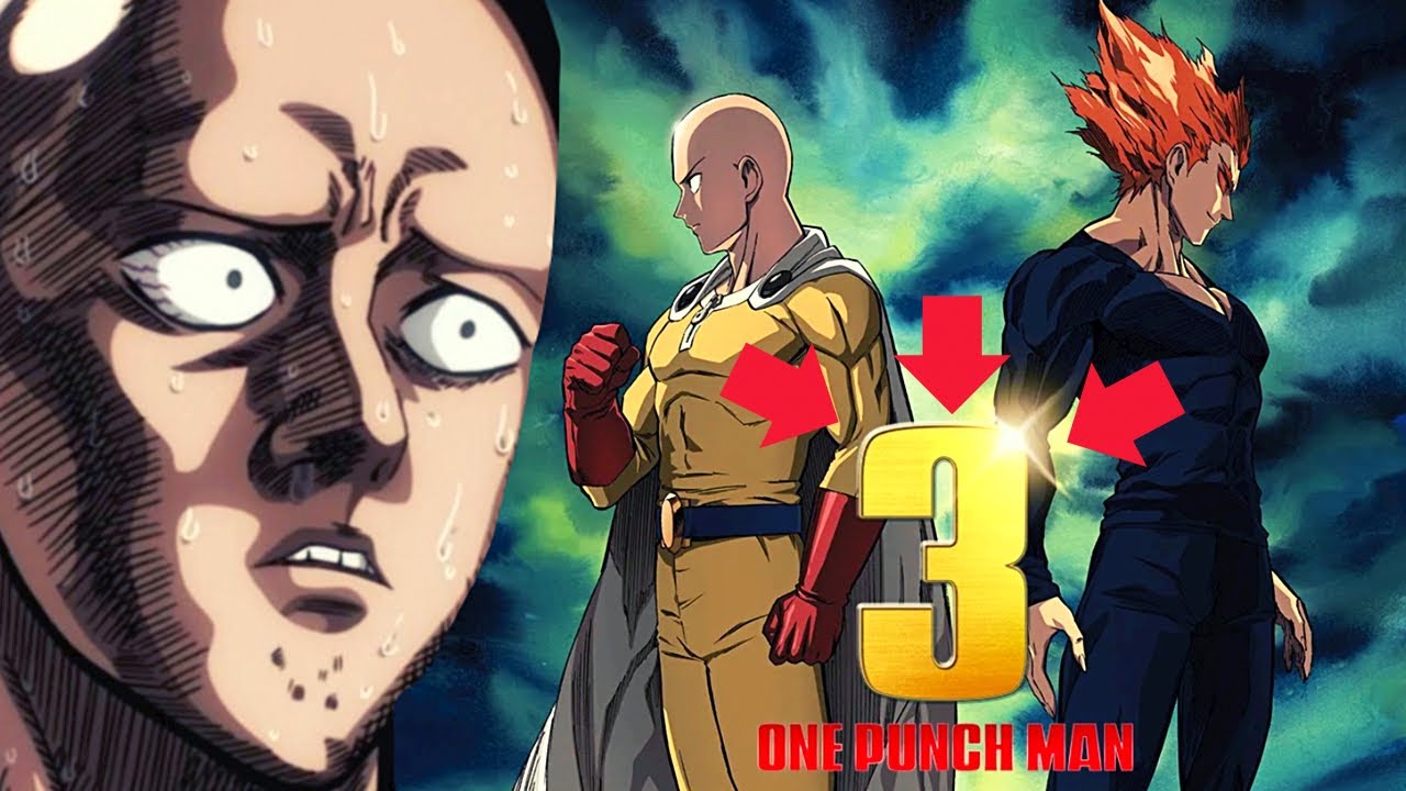 SEASON 3 IS OFFICIAL! THIS IS NOT A DRILL!!! STUDIO MAPPA ON BOARD? One  Punch Man Announcement - YouTube