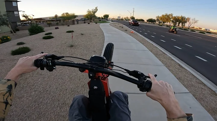 Talaria X3 EBMX X9000 EWATT 74v SOTION MOTOR Street Cruise