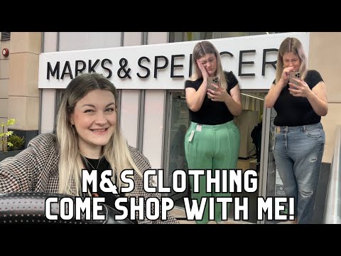 M&S Come Shop With Me! | Plus Size Changing Room Try On! | Facing a HUGE Fear!!
