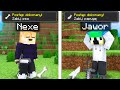 2 NAJWIĘKSZYCH DEBILI W INTERNECIE vs Minecraft Task Race (Nexe vs Jawor)