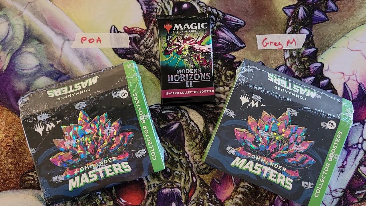 Commander Masters Collectors Box vs Box Battle! - YouTube