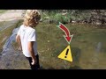 He Trapped a Huge Creek Monster in a Minnow Trap! Let's Keep It!