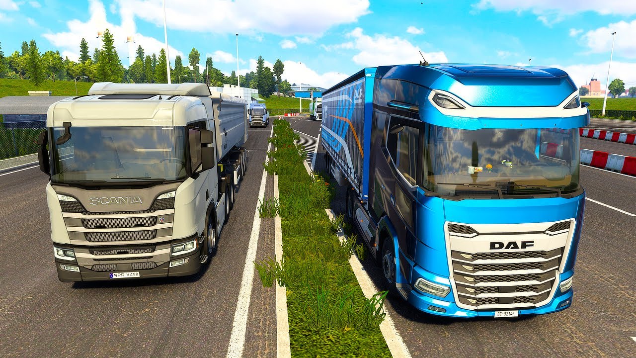 Narrow Roads & Border Crossings | Warsaw to Berlin | ETS2 1.57